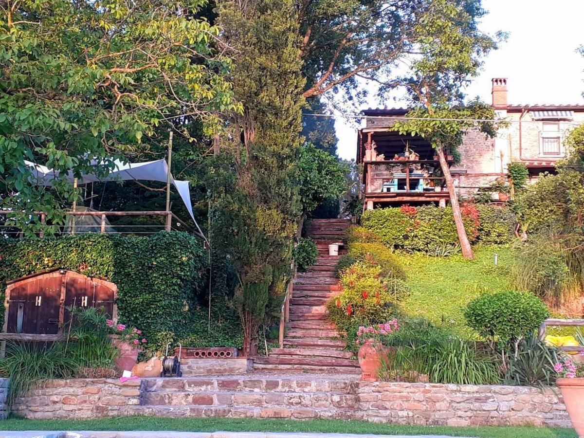 Tuscan Hills Near Florence - Stone House Vicchio Exterior photo