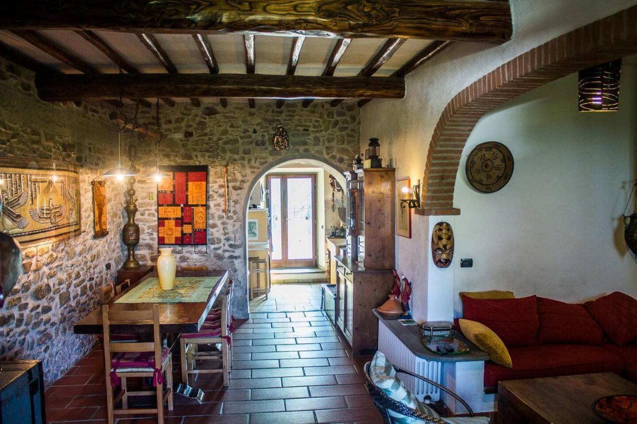 Tuscan Hills Near Florence - Stone House Vicchio Exterior photo